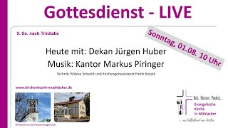 Gottesdienst  LIVE 17 Sonntag nach Trinitatis [upl. by Domineca]