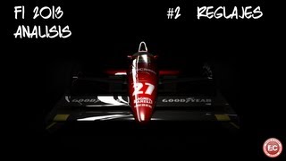 F1 2013 Reglajes  Ayudas e información en pantalla  Analisis Work in progress Codemasters [upl. by Ratha]