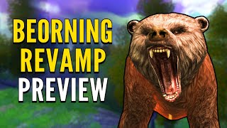 LOTRO Beorning Revamp Changes Update 37 Beta [upl. by Leinod]