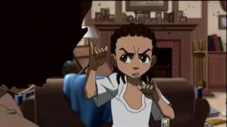 The Boondocks Riley vs huey BB Gun Fight [upl. by Siubhan]