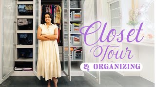 Wardrobe Organization  closet tour  DIY  Home Makeover  Vithika Sheru  EP  184 [upl. by Siraj]