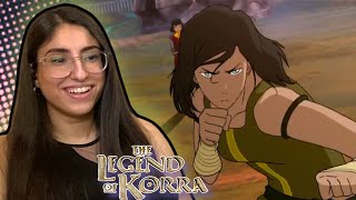 KORRA VS KUVIRA The Legend Of Korra Book 4 Episode 6 REACTION  TLoK [upl. by Kellia]