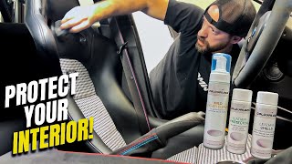 Cleaning and PROTECTING My Recaro Leather In My M3 COLOURLOCK [upl. by Amye]