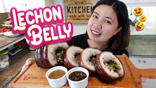 Easy Lechon Belly Recipe [upl. by Annaitsirk]