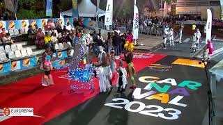 Parade lumineuse du Lundi Gras 2023 en Guadeloupe [upl. by Mellen]