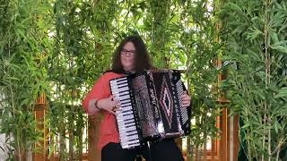 Bernadette  quotHoliday Road theme from National Lampoons Vacationquot for accordion [upl. by Ayerhs]