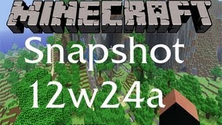 Minecraft Snapshot 12W24A How to install  LAN Servers Ender Chests And More [upl. by Kask]