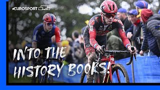 POWERS AWAY 💨  2023 Koppenbergcross Mens Elite Race  Eurosport Highlights [upl. by Hussey]