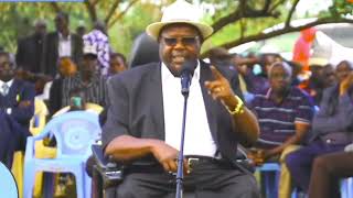 Speaking during the funeral ceremony of Mzee Kimiron Arap Koech at Lombogishu Mogotio Constituency [upl. by Trumann895]