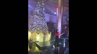 Aicelle Santos sings Defying Gravity live dusitthanimanilaph for the treelighting November72024 [upl. by Aerdnad]