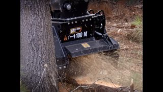 Cat® Mini Excavator Mulcher Overview [upl. by Constantin]