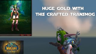 This Crafted Transmog Will Make You RICH  WoW Shadowlands or TBC Classic Gold Making Guides [upl. by Narbig197]