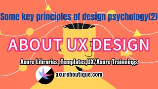 About UX Design psychology key principles 2 [upl. by Akehsar854]