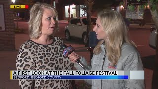 Bedford Fall Foilage Festival Expected to Draw Large Crowds [upl. by Wills]