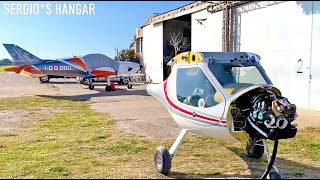 Sergios Hangar  UL Power Workshop feat Mallorca Pilots Aerodromo Mallorca [upl. by Yevol]