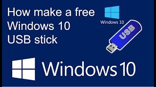 How to Create Windows 10 Bootable USB Flash Drive [upl. by Bravar]