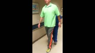 Walking progress after stroke [upl. by Lenny]