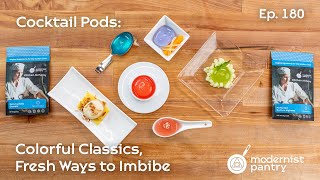 Cocktail Pods Colorful Classics Fresh Ways to Imbibe WTF  Ep 180 [upl. by Lraed]