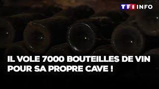 Il vole 7000 bouteilles de vin pour sa propre cave [upl. by Jeth158]