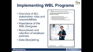 Work based Learning Resource Manual Instructional Video 2024 [upl. by Elsi]