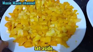 MANGO Sagot Gulaman salad yummydesserts [upl. by Mercuri]