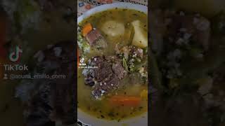 Sopa de frangollo 😍❤️ osobuco sopadefrsngollo foryou parati viral [upl. by Toblat]