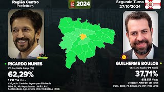 Eleições para a Prefeitura de SP em 2024 nas RegiõesNorte Sul Oeste Centro e Leste1° e 2° Turno [upl. by Asaph]