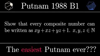 The Easiest Putnam Problem ever  Putnam B1 1988 [upl. by Bruning738]