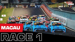 Macau  Race 1  2023 Kumho TCR World Tour [upl. by Nolram]