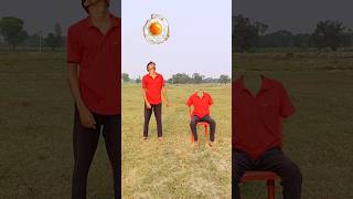 Matching twin brotherr flying body parts vs Eating candy egg amp Catching brown catt funny video😂😀 [upl. by Yrtua]