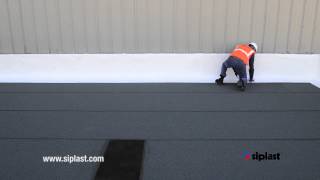 Siplast Paracoat Application Series Step 6 Prepare inplace coatings by wiping with Pro Prep [upl. by Claudian]