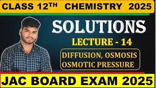 CLASS 12TH CHEMISTRY  CHAPTER1 SOLUTION  LEC14 JAC BOARD 2025 CHEMISTRY jacboardexam2025 [upl. by Bravar]