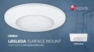 Prescolite LBSLEDA Surface Mount [upl. by Stroup]