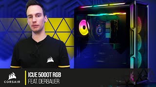 CORSAIR 5000T RGB ATXGehäuse im Detail feat der8auer 🧐🛠️ [upl. by Gulick]