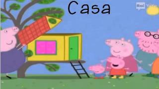 ABCDE Alfabeto italiano con Peppa Pig ed i suoi amici [upl. by Essirahc]