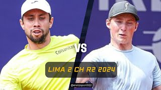 Lima 2 Challenger 2024 R2 Elmer Møller vs Daniel Elahi Galan 4 Highlights [upl. by Yssirc212]