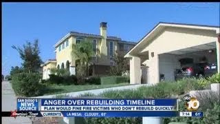 Residents outraged after HOA considering time limits on rebuilding [upl. by Bloxberg]