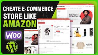 How to Make a FREE eCommerce Website with WordPress  ONLINE STORE  WooCommerce 2024 [upl. by Nelyag]