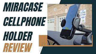 Honest Review of Miracase Car Phone Mount [upl. by Ettenrahs]