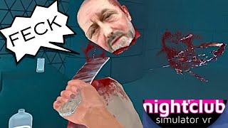 All Heads Must Go Cleaver Frenzy in Nightclub Simulator VR Quest 2 [upl. by Nwadal]