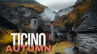 Autumn in Ticino Tessin Verzascatal und Maggiatal  DJI Air 3 amp DJI Mini 3 Pro 4K amp DJI Avata [upl. by Lamee586]