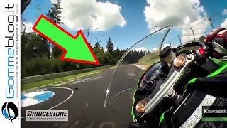 Nürburgring RECORD  Kawasaki Ninja ZX10R TOP SPEED at the Nurburgring [upl. by Elhsa148]