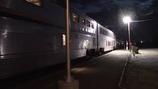 Amtrak California Zephyr 6 arrives in Fort Morgan 30 June 2024 [upl. by Teddie]