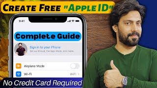 How to Create Free Apple ID on iPhone [upl. by Barris905]