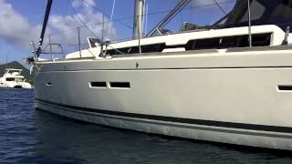 Dufour 405 Grand Large Moored Up BVI [upl. by Lani]