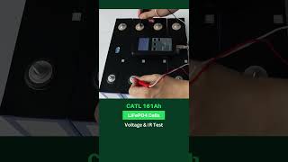 CATL 161Ah LiFePo4 Prismatic Battery Cell Voltage Resistance Test 🔋 Battery Finds lifepo4 shorts [upl. by Andromada]