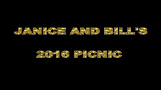 Janice and Bills 2016 PicnicGeorgia [upl. by Aniram]