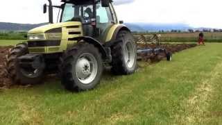 Hurlimann SX1500 ploughing [upl. by Eltsyek]