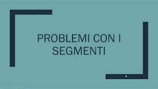 I problemi con i segmenti [upl. by Autry]