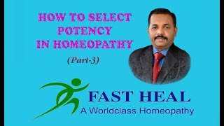 How to select potency in homeopathypart3 [upl. by Orman]